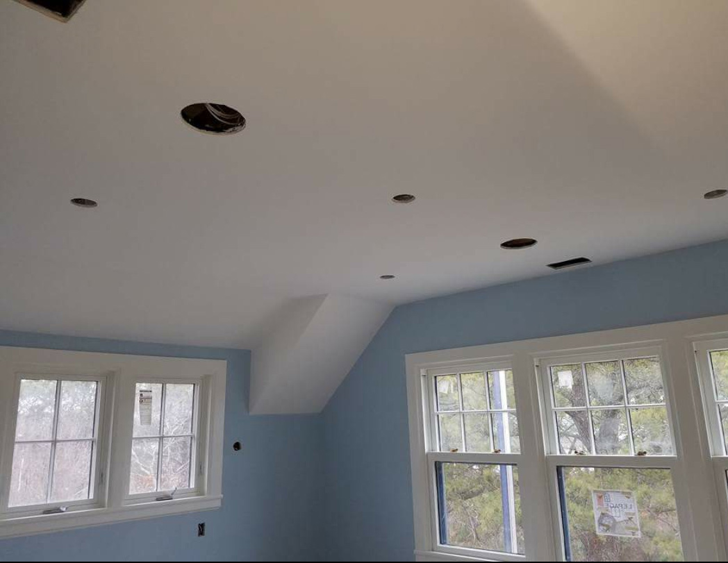 Drywall ceiling and wall installation